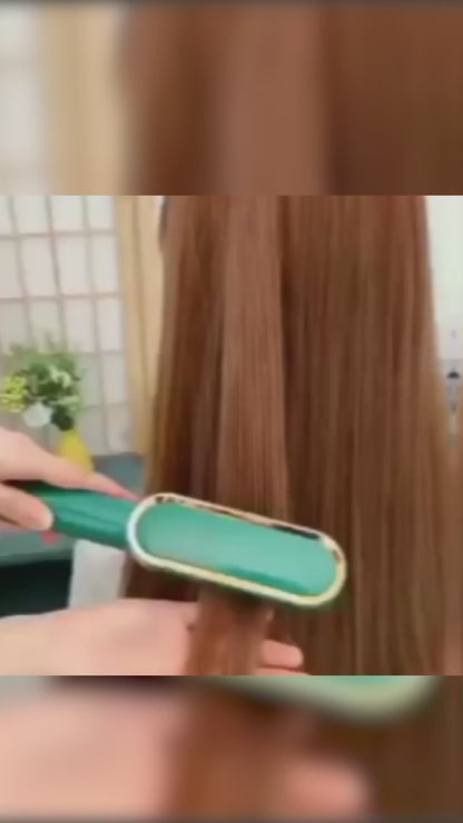 Professional Electric Hair Straightener Comb Brush